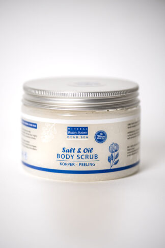 Scrub al Sale del Mar Morto, profumazione Mandarino e Tè Bianco - Tangerine&WhiteTea Salt & Oil Body Scrub 300 ml