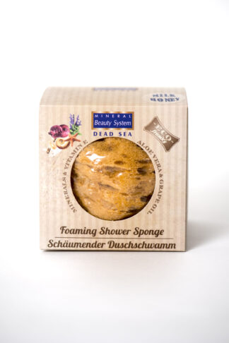 Spugna con bagnoschiuma prof. Lattemiele - 2 in 1 Sponge&Shower Gel - Milk&honey